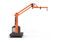 CNC Liftarm mobil | Hydraulisch | WLL 125 kg | Mit verstellbarer Fußplatte