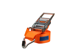 Zurrgurt 2-teilig | 10.000 kg | 100 mm | 12 Meter | Orange