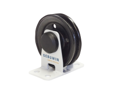 Gebuwin Umlenkrolle | Stehblock | Typ KB150 | Kapazität 150 kg | Seildurchmesser max. 8 mm