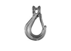 Gabelkopf Haken mit Sicherheitsklappe | Edelstahl | CSCI | 6 mm, 700 kg