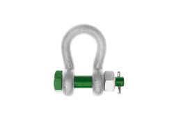Geschweifter Schäkel | GreenPin | Sicherheitsbolzen | 17.000 kg | 42 mm | Type G-4163