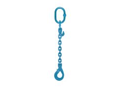 Anschlagkette 1-Strängig | Güteklasse 12 | 2.360 kg - 7mm | 4 meter | 1 Verkürzungshaken | Sicherheitshaken