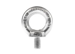 Hochwertige Edelstahl Ringschraube | M12 | 340 kg