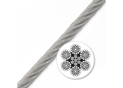 Stahlseil | Gefettet | 6x36