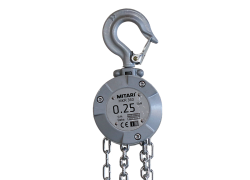 Stirnradflaschenzug | MKR 360° | WLL 250 kg | Hubhöhe 3 Meter