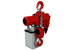 Druckluft | Kettenzug | Niederige einbau | TMH | 6.000 kg | Seilsteuerung | 3,00 Meter