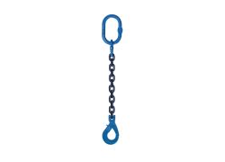 Anschlagkette 1-strang | 1.400 kg - 6mm | 3 meter | Haken selbstschliessend