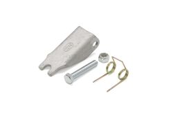 Schneppergarnitur YIP | Haken mit Sicherungsklappe Typ MYM en MYP | 20 mm