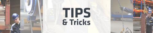 Tips & Tricks | Sicher heben oder nicht heben!