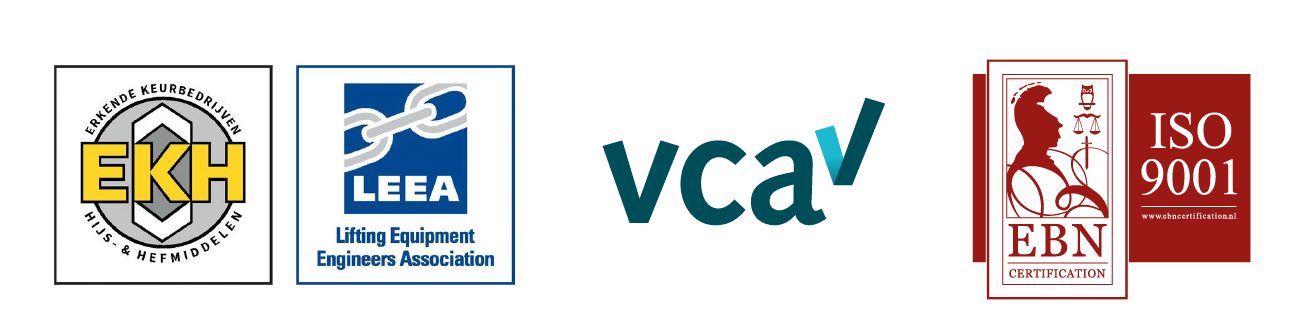 Zertifizierungen: EKH, LEEA, VCA, EBN / ISO 9001